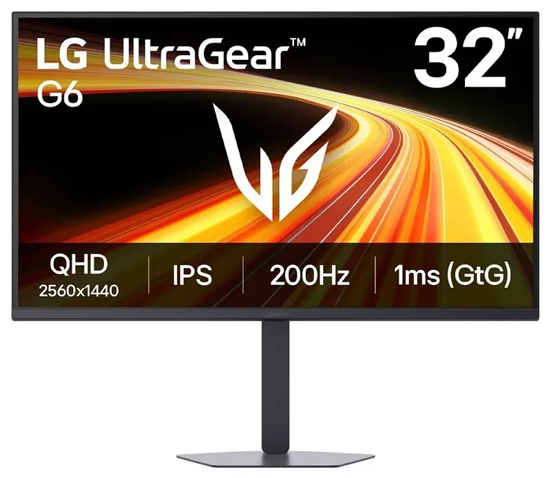 LG UltraGear 32G620B-B - 200Hz | QHD | IPS | 31.5''| HDR10 | Pivot