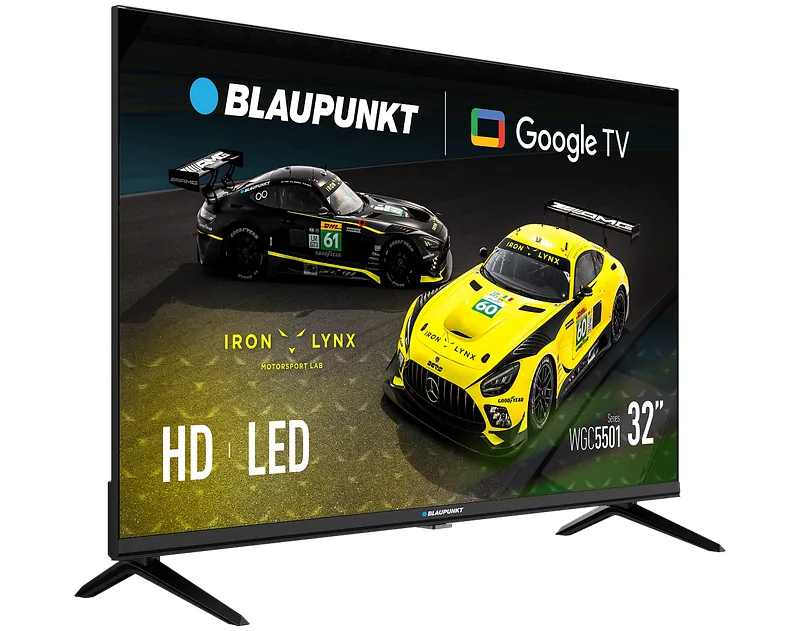 Blaupunkt, LED TV, 32WGC5501S, 32, Smart TV, Google TV, Black
