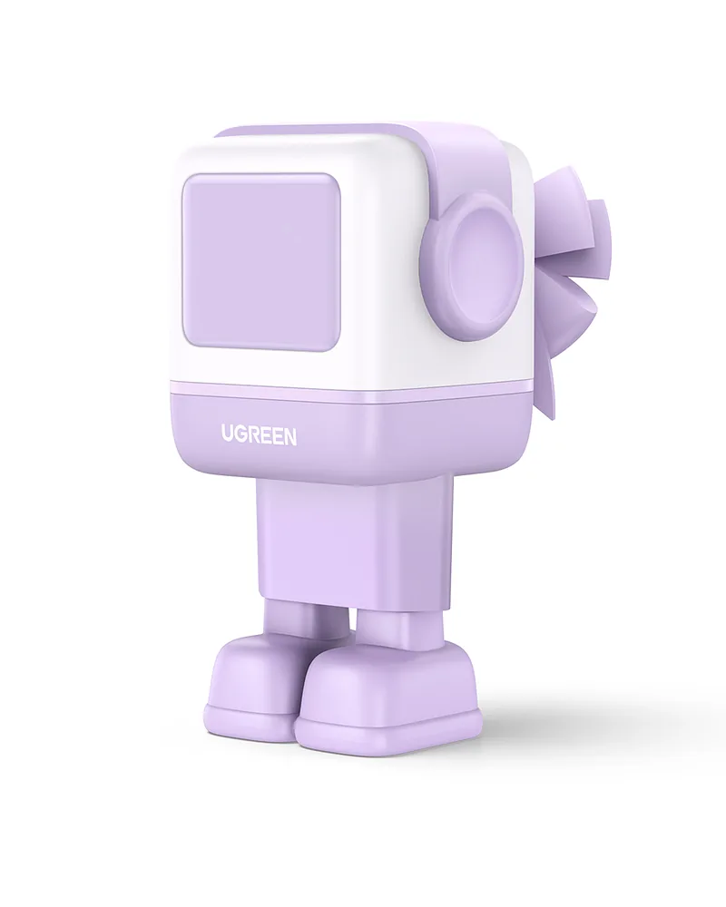 Ugreen Nexode RG 65W 3-Port GaN Mobiilarvuti, Mobiiltelefon, Hiir, Sülearvuti, Akupank, Telefon Roosa Vahelduvvool Kiirlaadimine Hoonesisene