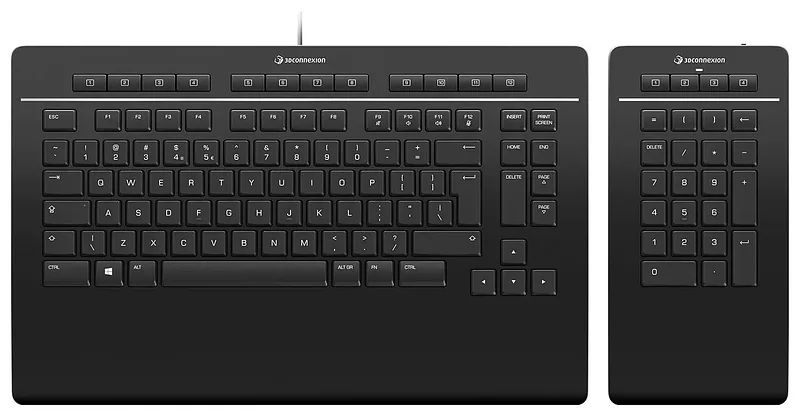 3DConnexion Keyboard Pro with Numpad US