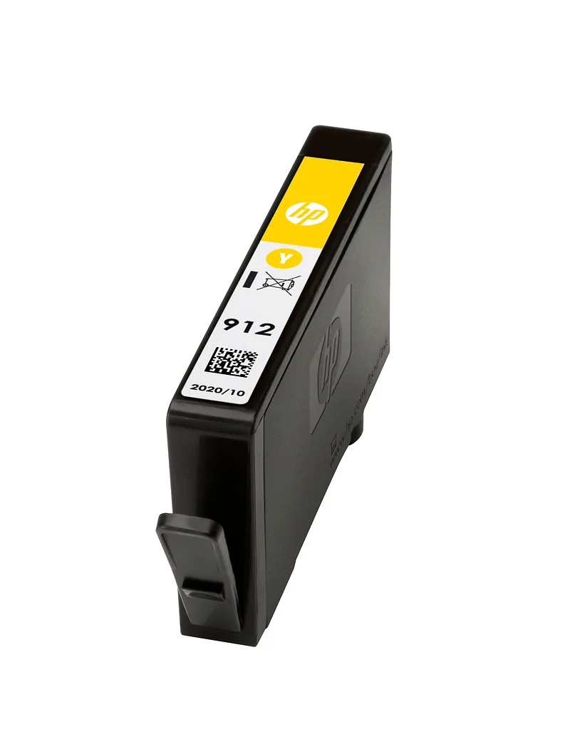 HP 912 Yellow Original Ink Cartridge tindikassett 1 tk Kollane