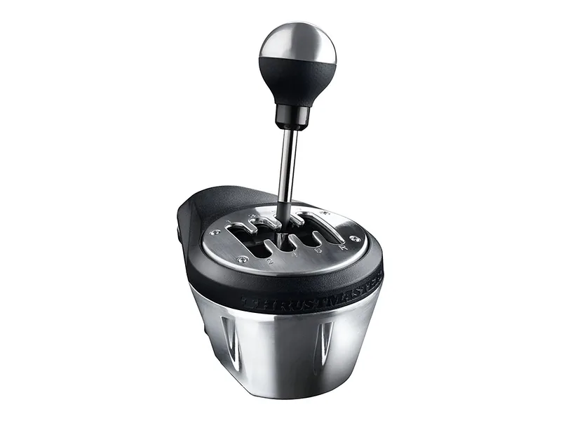 Thrustmaster 4060059 mängukontroller Must, Metallik USB Käiguvahetaja lisamoodul Analoog PC, PlayStation 4, PlayStation 5, Playstation 3, Xbox One, Xbox Series S, Xbox Series X