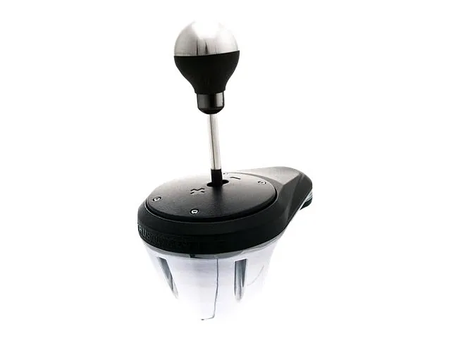 Thrustmaster 4060059 mängukontroller Must, Metallik USB Käiguvahetaja lisamoodul Analoog PC, PlayStation 4, PlayStation 5, Playstation 3, Xbox One, Xbox Series S, Xbox Series X