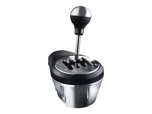 Thrustmaster 4060059 mängukontroller Must, Metallik USB Käiguvahetaja lisamoodul Analoog PC, PlayStation 4, PlayStation 5, Playstation 3, Xbox One, Xbox Series S, Xbox Series X