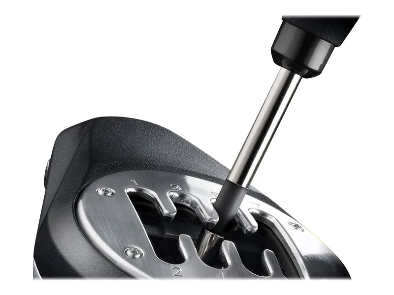 Thrustmaster 4060059 mängukontroller Must, Metallik USB Käiguvahetaja lisamoodul Analoog PC, PlayStation 4, PlayStation 5, Playstation 3, Xbox One, Xbox Series S, Xbox Series X
