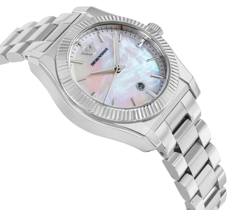 Emporio Armani AR11689 Women’s Watch 32mm Silver Dial Stainless Steel Bracelet