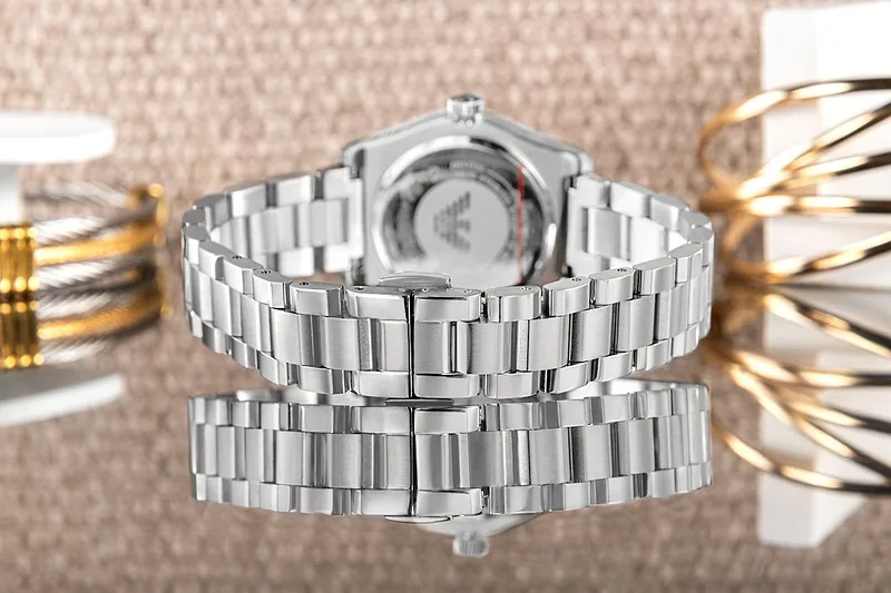 Emporio Armani AR11689 Women’s Watch 32mm Silver Dial Stainless Steel Bracelet