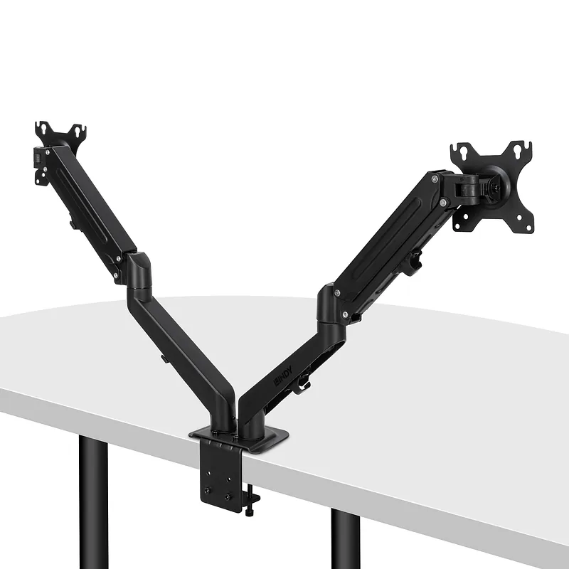 Lindy 40708 monitori kinnitus ja alus 68,6 cm (27″) Laud Must