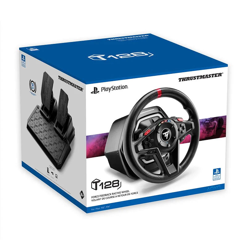 Thrustmaster T128 Must USB Juhtpult + pedaalid Analoog PC, PlayStation 4, PlayStation 5