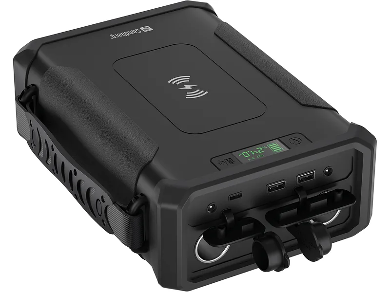 Sandberg 420-78 akupank 96000 mAh Traadita laadimine Must