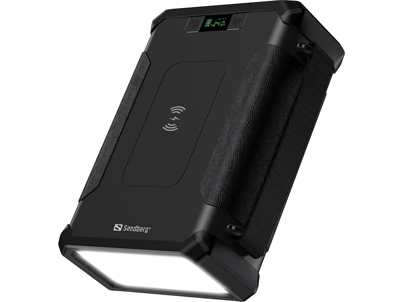 Sandberg 420-78 akupank 96000 mAh Traadita laadimine Must