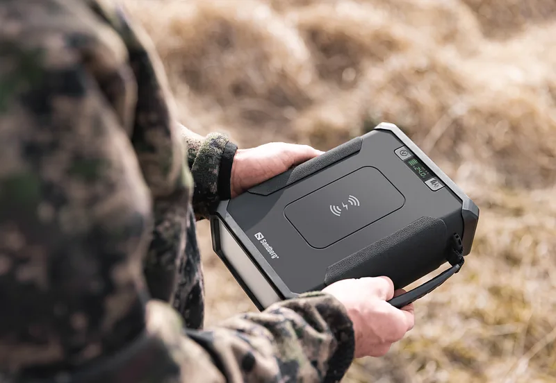 Sandberg 420-78 akupank 96000 mAh Traadita laadimine Must
