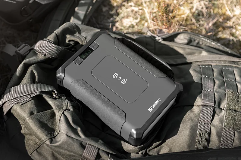 Sandberg 420-78 akupank 96000 mAh Traadita laadimine Must