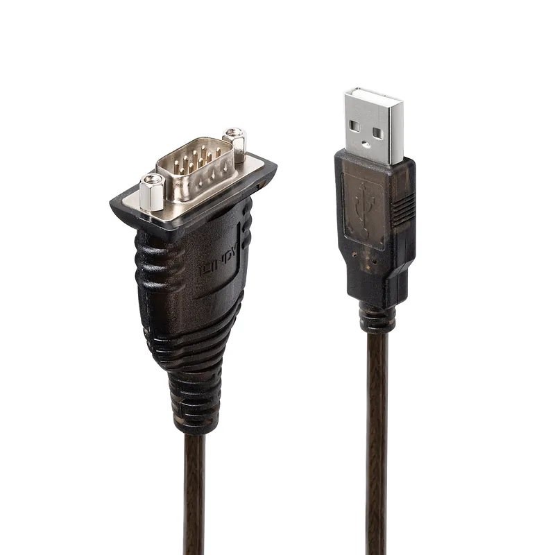 Lindy 43413 järjestikkaabel Hall 1,5 m USB tüüp A RS-232