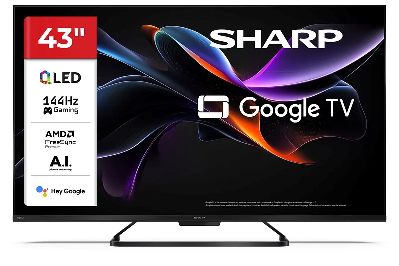 Sharp 43HR7265E TV 109,2 cm (43″) 4K Ultra HD Smart TV Wi-Fi Black