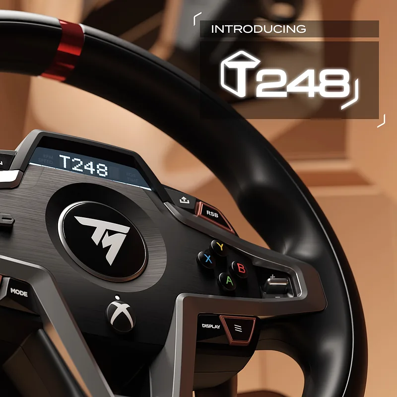 Thrustmaster T248 Must USB Juhtpult + pedaalid Analoog/digitaal PC, PlayStation 4, PlayStation 5