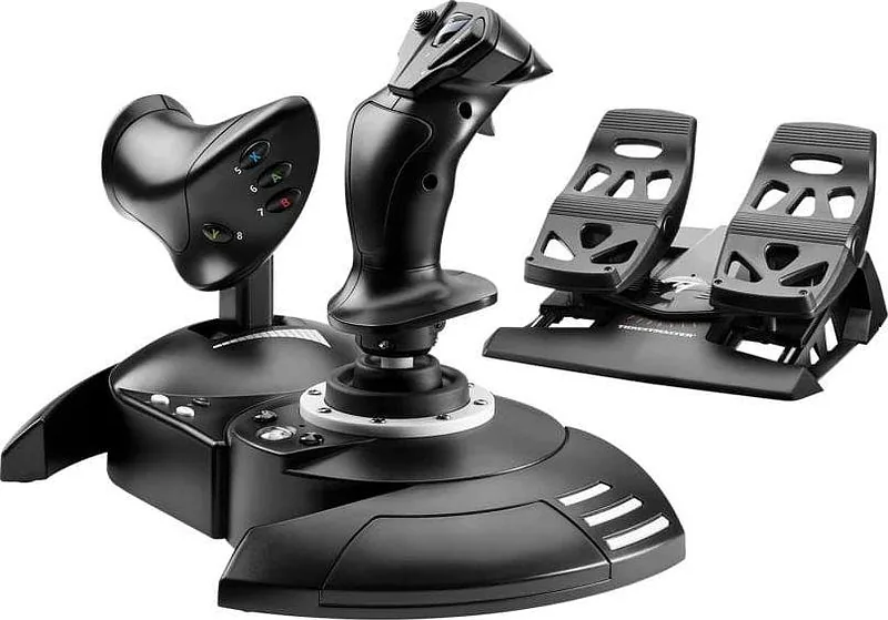 Thrustmaster T.Flight Full Kit X Must USB Juhtkang Analoog/digitaal PC, Xbox