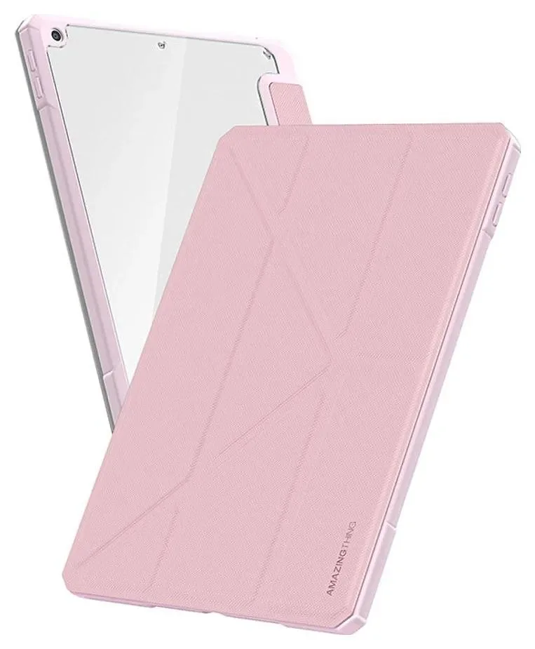 AMAZINGTHING Titan Pro Folio Case do iPad Air 11'' M3/M4 (2025/2026) - różowe
