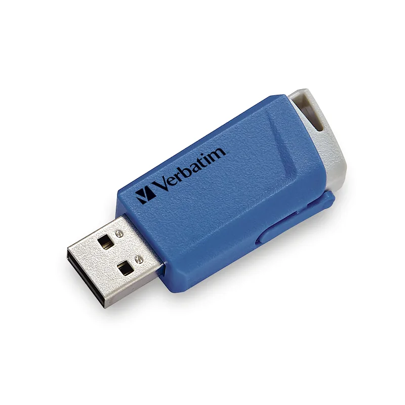 Verbatim Store ‘n’ Click USB-välkmälu 16 GB USB tüüp A 3.2 Gen 1 (3.1 Gen 1) Sinine, Punane, Kollane