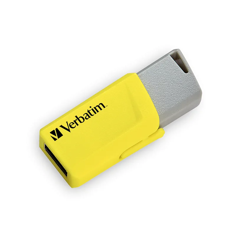 Verbatim Store ‘n’ Click USB-välkmälu 16 GB USB tüüp A 3.2 Gen 1 (3.1 Gen 1) Sinine, Punane, Kollane