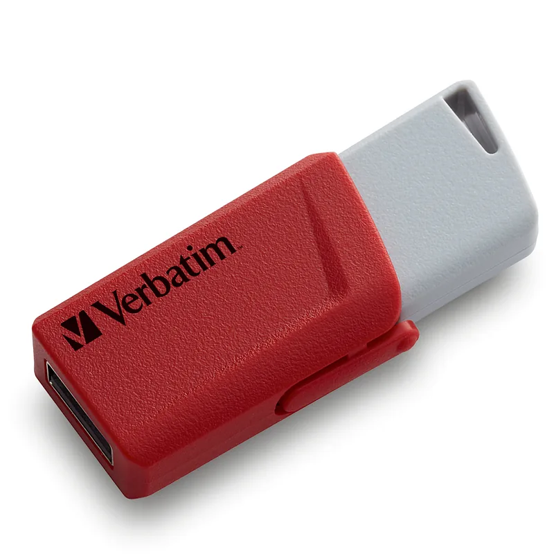 Verbatim Store ‘n’ Click USB-välkmälu 16 GB USB tüüp A 3.2 Gen 1 (3.1 Gen 1) Sinine, Punane, Kollane