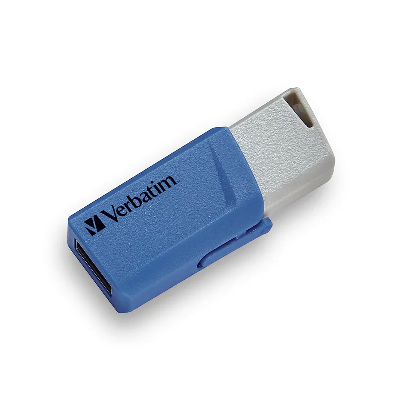 Verbatim Store ‘n’ Click USB-välkmälu 16 GB USB tüüp A 3.2 Gen 1 (3.1 Gen 1) Sinine, Punane, Kollane