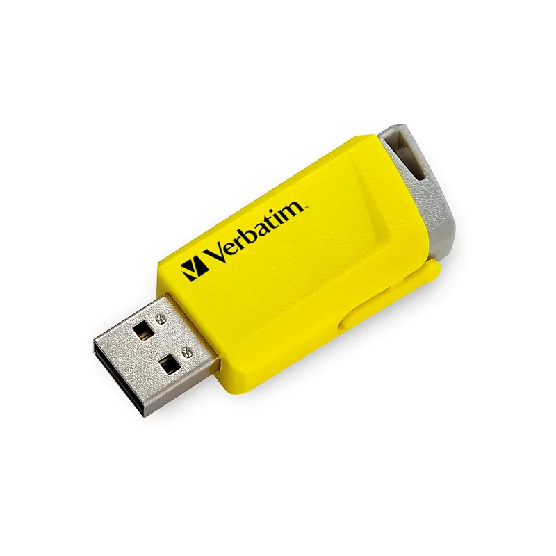 Verbatim Store ‘n’ Click USB-välkmälu 16 GB USB tüüp A 3.2 Gen 1 (3.1 Gen 1) Sinine, Punane, Kollane