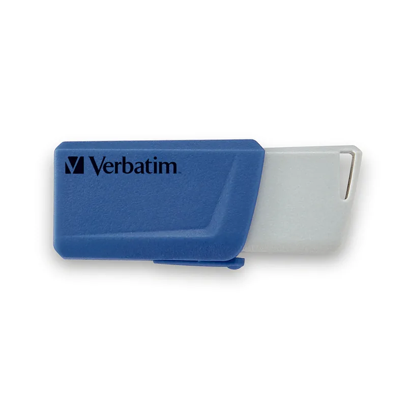 Verbatim Store ‘n’ Click USB-välkmälu 16 GB USB tüüp A 3.2 Gen 1 (3.1 Gen 1) Sinine, Punane, Kollane