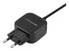 Qoltec 17W | 5V | 3.4A | USB + USB typ C