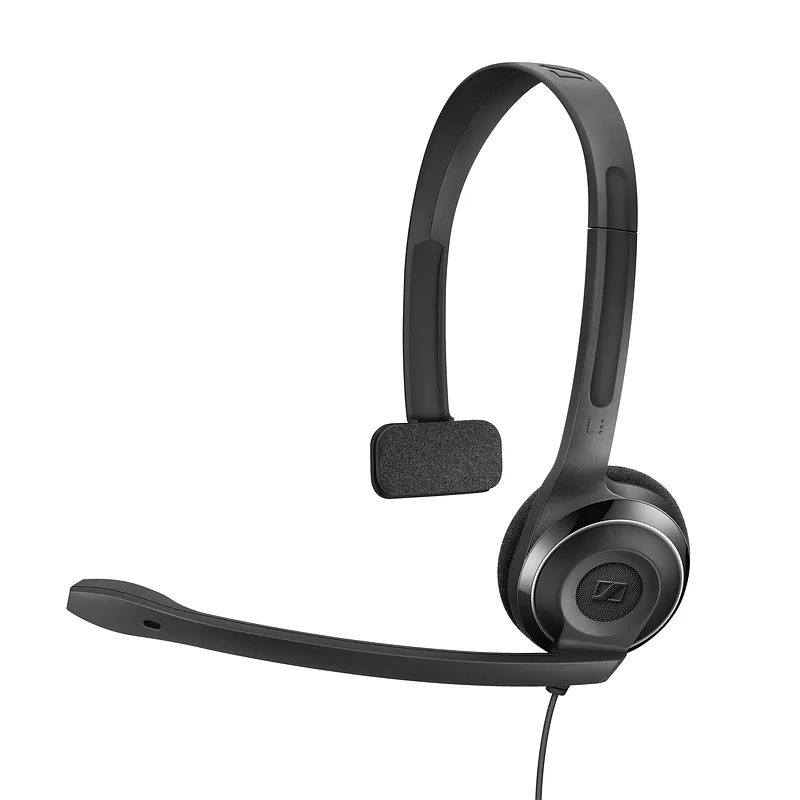 Sennheiser PC 7 USB Kõrvaklapp Juhtmega ühendatud Peavõru Kontor/kõnekeskus USB tüüp A Must