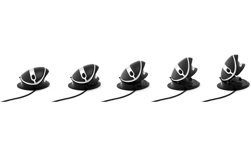 OysterMouse ergonoomiline parem-vasak püstihiir