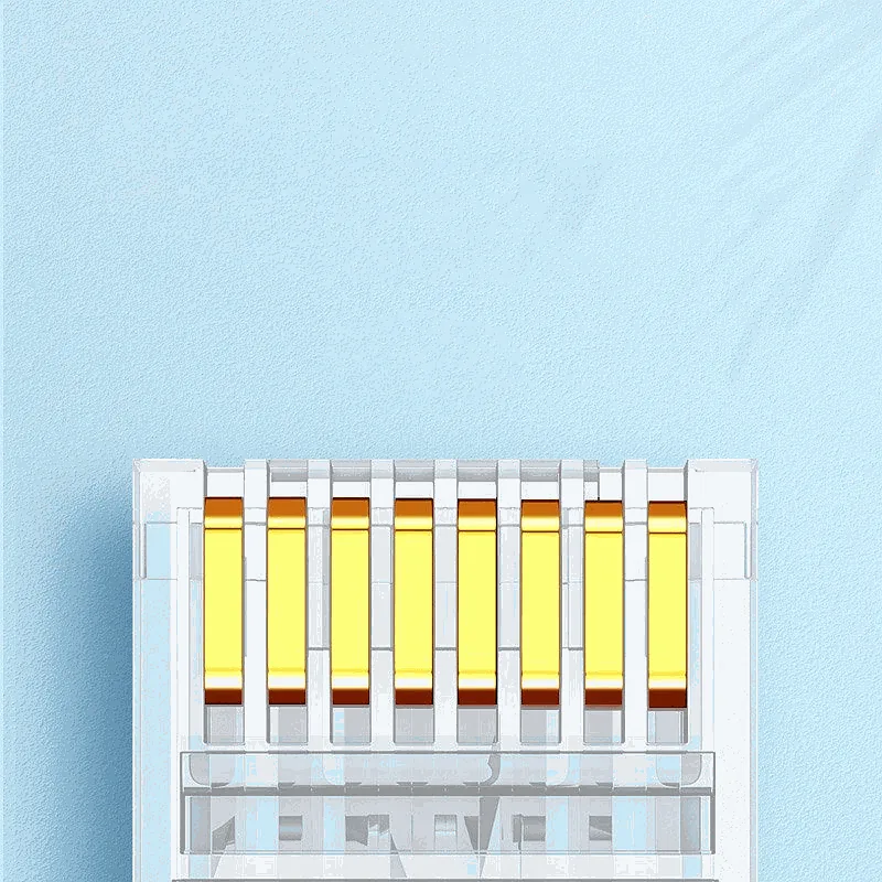 Ugreen 10x plug connector RJ45 8P8C Cat 6 Transparent (50961)