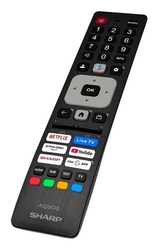 Sharp 50HP6265E teler 127 cm (50″) 4K Ultra HD Nutiteleri funktsioon WiFi Must