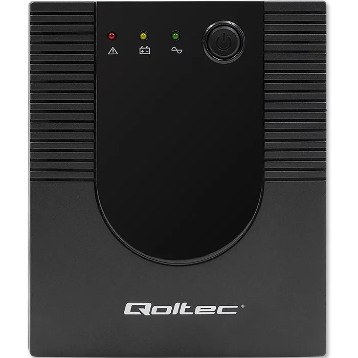 Qoltec 53776 uninterruptible power supply (UPS) Line-Interactive 1.5 kVA 900 W 4 AC outlet(s)