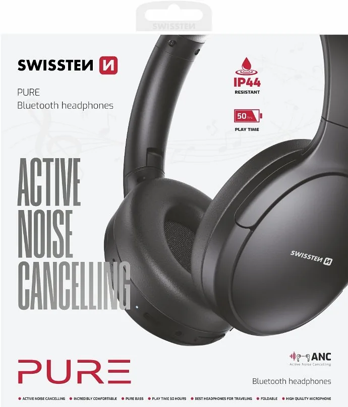 Swissten Pure ANC Wireless Headphones