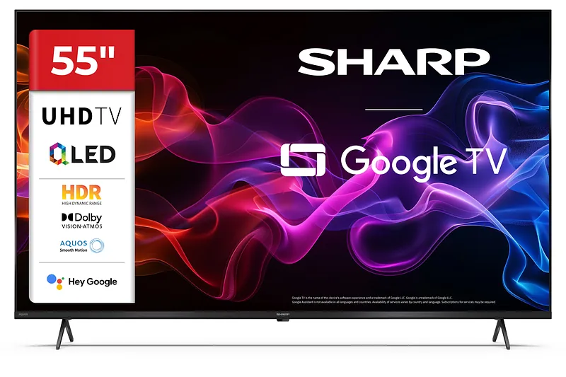 Sharp 55HP5265E teler 139,7 cm (55″) 4K Ultra HD Nutiteleri funktsioon WiFi Must