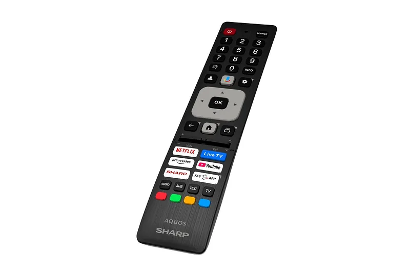 Sharp 55JP7265E TV 139.7 cm (55″) 4K Ultra HD Smart TV Wi-Fi Black