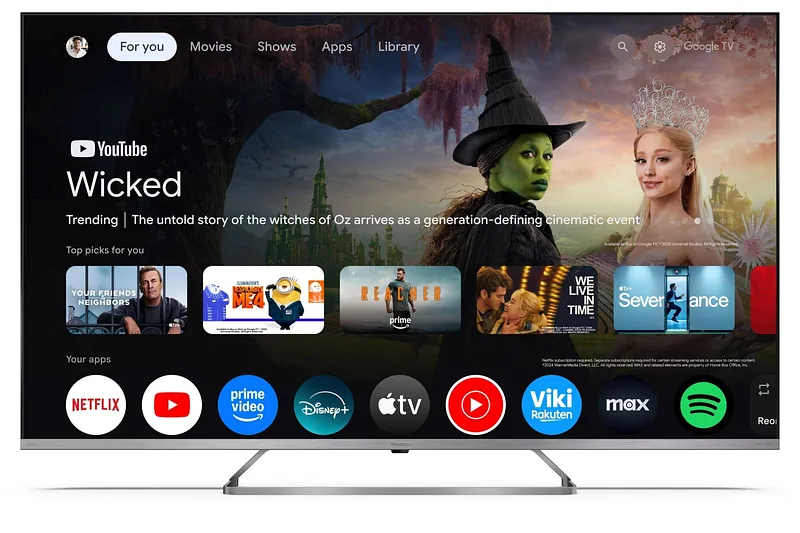 Sharp 55JP7265E TV 139.7 cm (55″) 4K Ultra HD Smart TV Wi-Fi Black