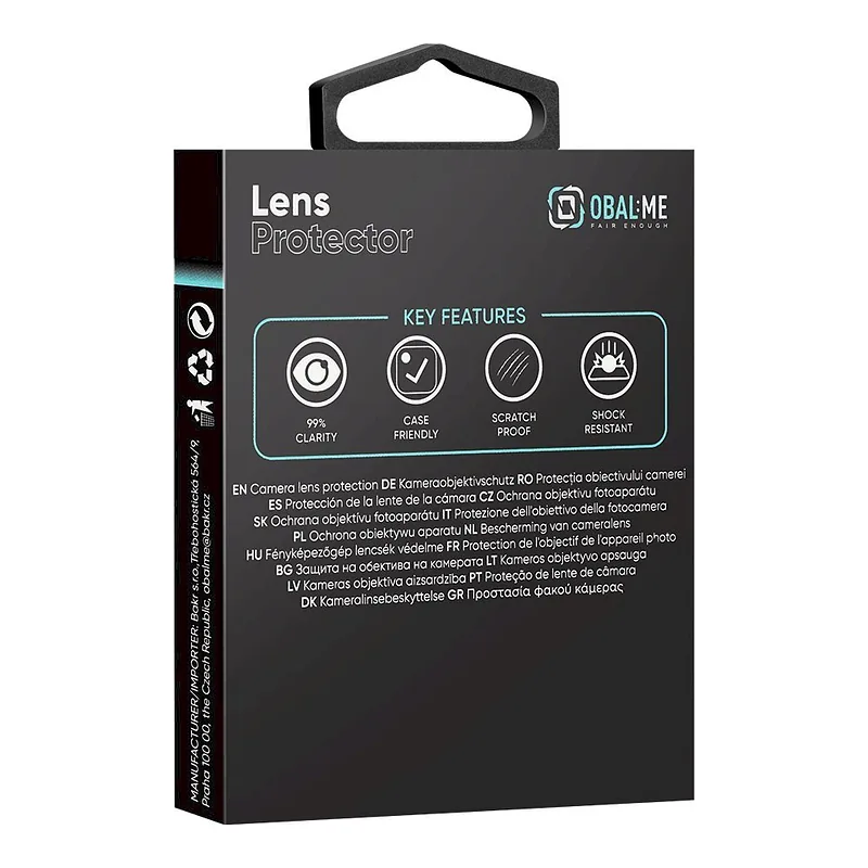 OBAL:ME Lens Protector for Apple iPhone 17 Pro/17 Pro Max / silver