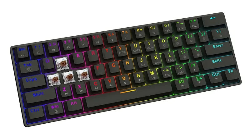 Keyboard Savio Blackout X2 Outemu Brown