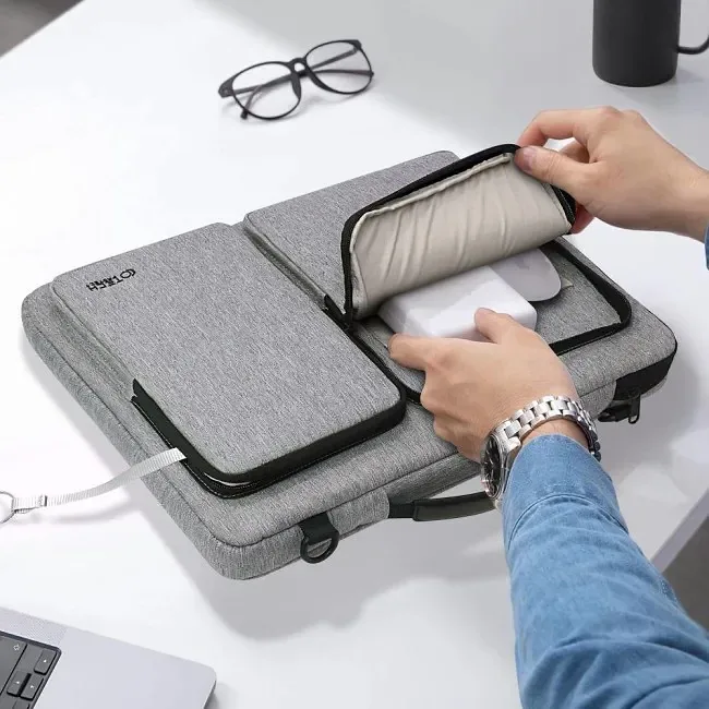 Tech-Protect Defender Bag Laptop 13-14 szary