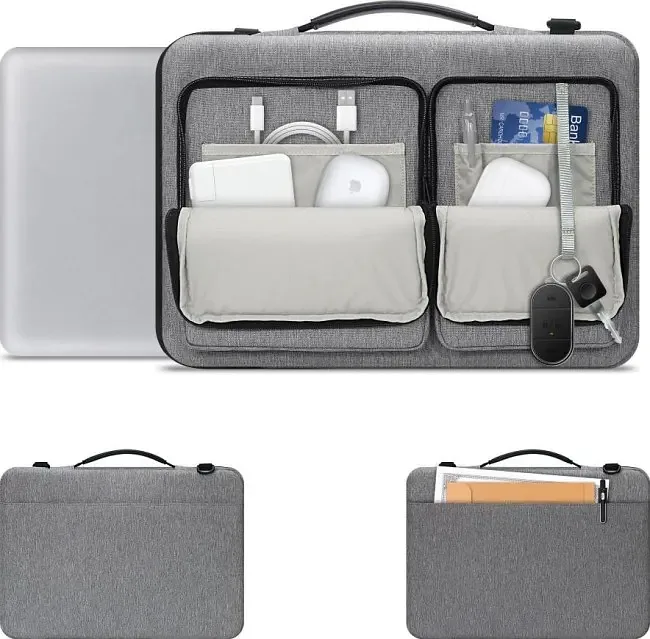 Tech-Protect Defender Bag Laptop 15-16 szary