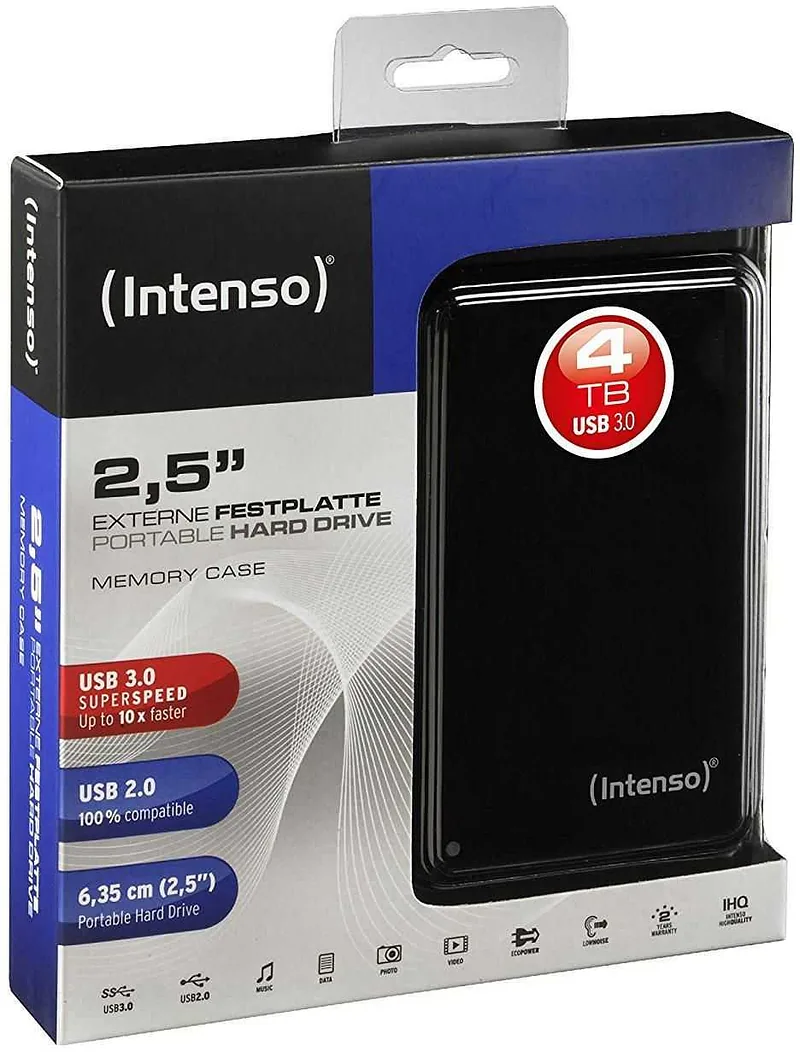 Intenso Memory Case 4 TB Black