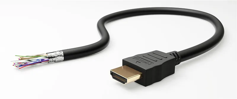 Goobay High Speed HDMI Cable with Ethernet, 0.5 m