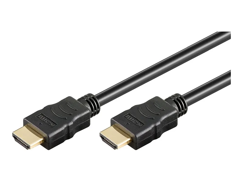 Goobay High Speed HDMI Cable with Ethernet, 0.5 m