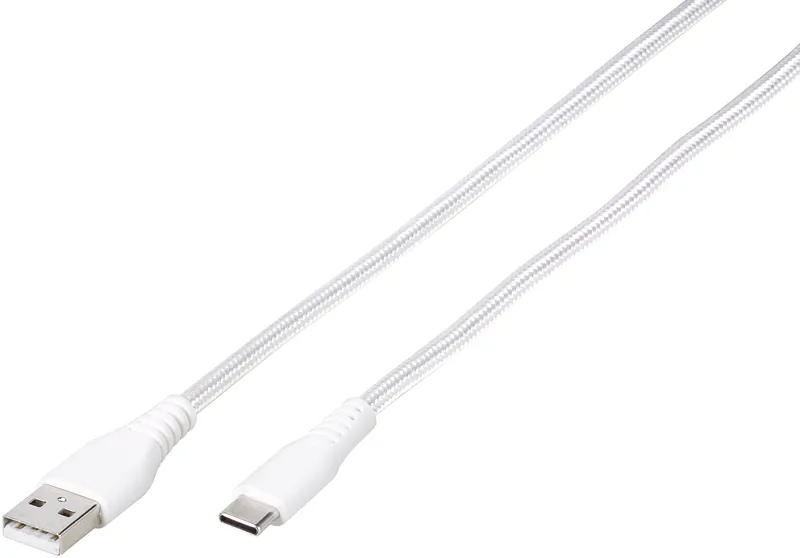 Vivanco kaabel USB-C – USB-A 1,5m, valge (61696)