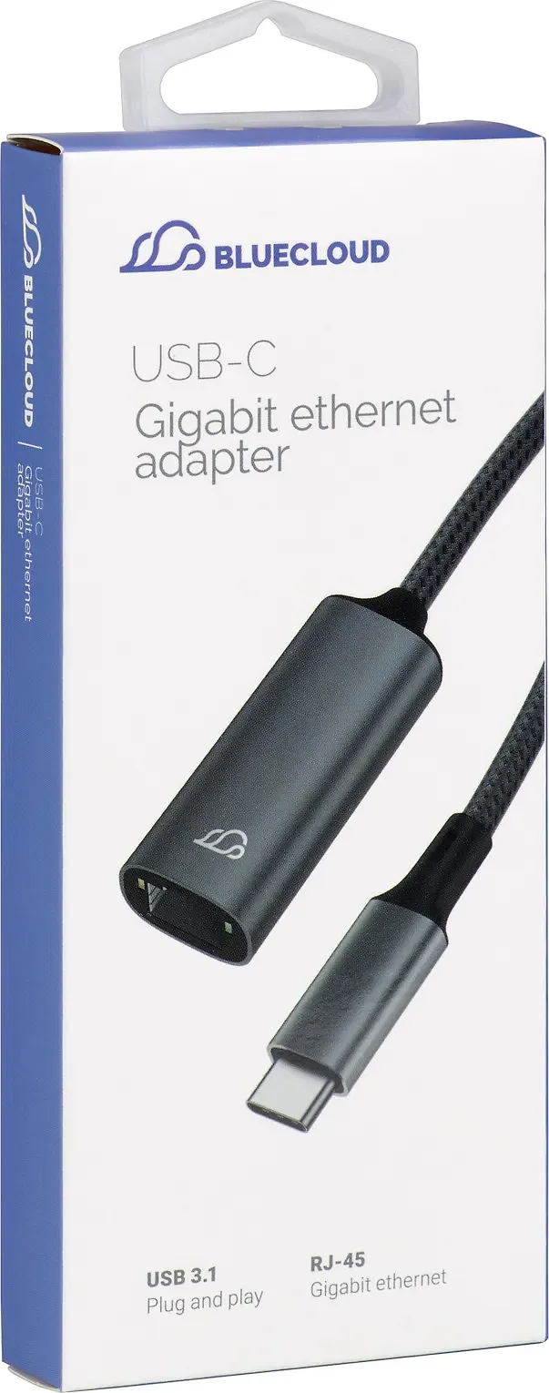 Bluecloud USB-C Gigabit Ethernet adapter