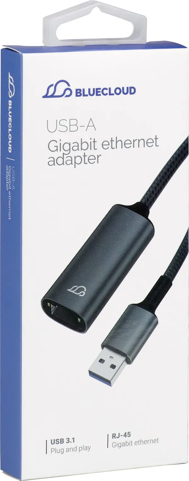 Bluecloud USB-A 3.0 Gigabit Ethernet -adapter