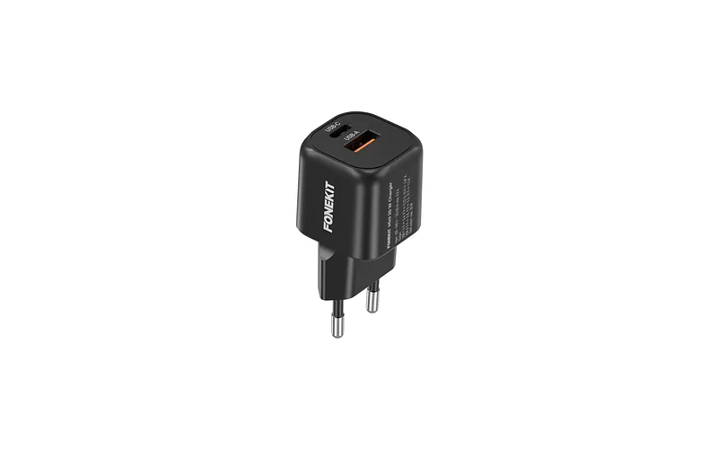 FoneKit Mini 20 W, USB-C + USB-A, must