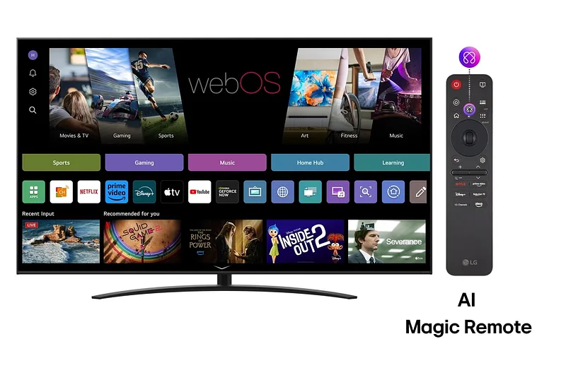 LG NanoCell AI 65NANO81A3A teler 165,1 cm (65″) 4K Ultra HD Nutiteleri funktsioon WiFi Must
